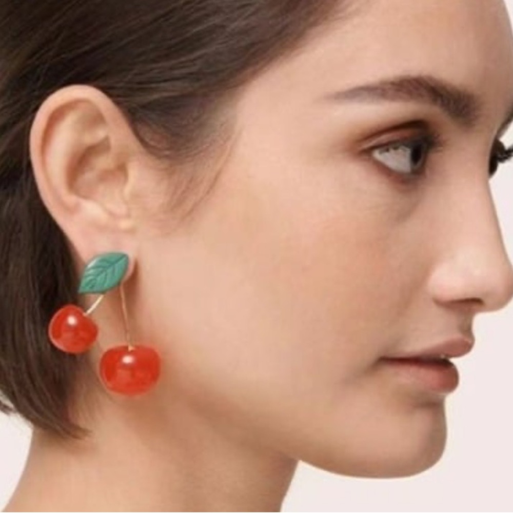 LELE sadoughi cherry 🍒 earrings